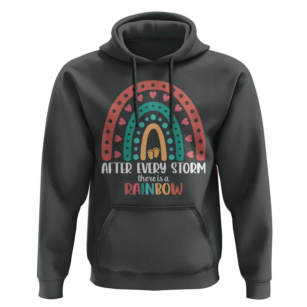 After Every Storm There Is A Rainbow Hoodie Pregnancy Announcement