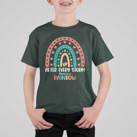 After Every Storm There Is A Rainbow T Shirt For Kid Pregnancy Announcement