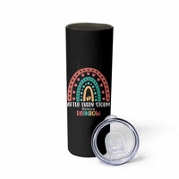 After Every Storm There Is A Rainbow Skinny Tumbler Pregnancy Announcement