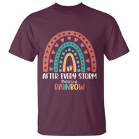 After Every Storm There Is A Rainbow T Shirt Pregnancy Announcement