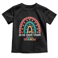 After Every Storm There Is A Rainbow Toddler T Shirt Pregnancy Announcement