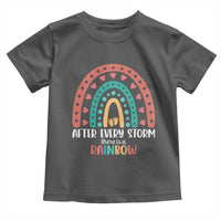 After Every Storm There Is A Rainbow Toddler T Shirt Pregnancy Announcement