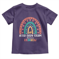 After Every Storm There Is A Rainbow Toddler T Shirt Pregnancy Announcement