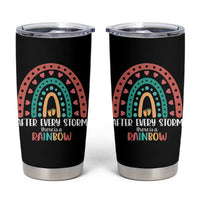After Every Storm There Is A Rainbow Tumbler Cup Pregnancy Announcement