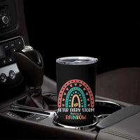 After Every Storm There Is A Rainbow Tumbler Cup Pregnancy Announcement