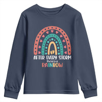 After Every Storm There Is A Rainbow Youth Sweatshirt Pregnancy Announcement