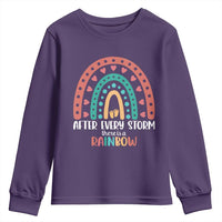 After Every Storm There Is A Rainbow Youth Sweatshirt Pregnancy Announcement