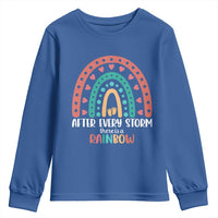 After Every Storm There Is A Rainbow Youth Sweatshirt Pregnancy Announcement
