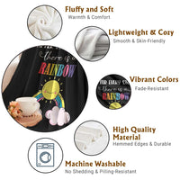 After Every Storm There Is A Rainbow Throw Blanket Sentimental Pregnancy Announcement
