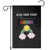 After Every Storm There Is A Rainbow Garden Flag Sentimental Pregnancy Announcement