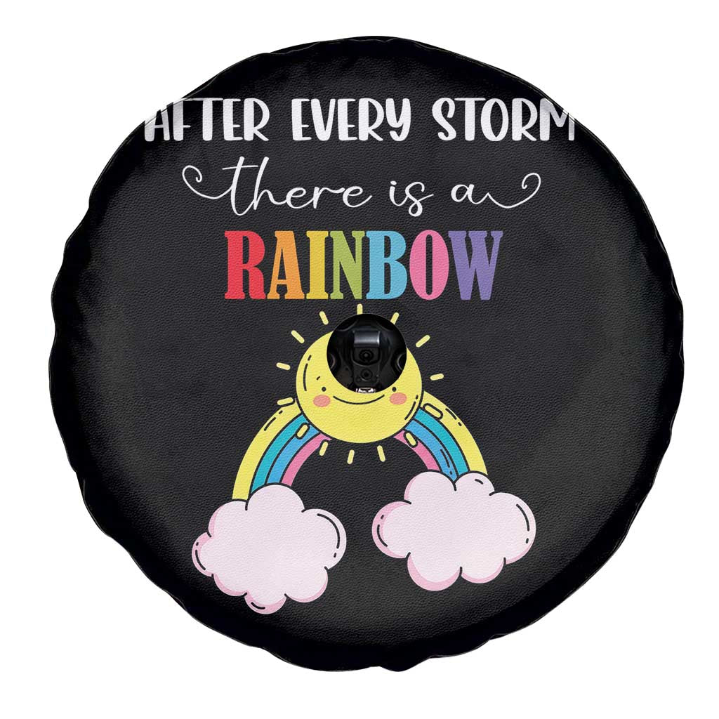 After Every Storm There Is A Rainbow Spare Tire Cover Sentimental Pregnancy Announcement