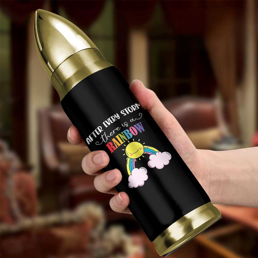After Every Storm There Is A Rainbow Bullet Tumbler Sentimental Pregnancy Announcement