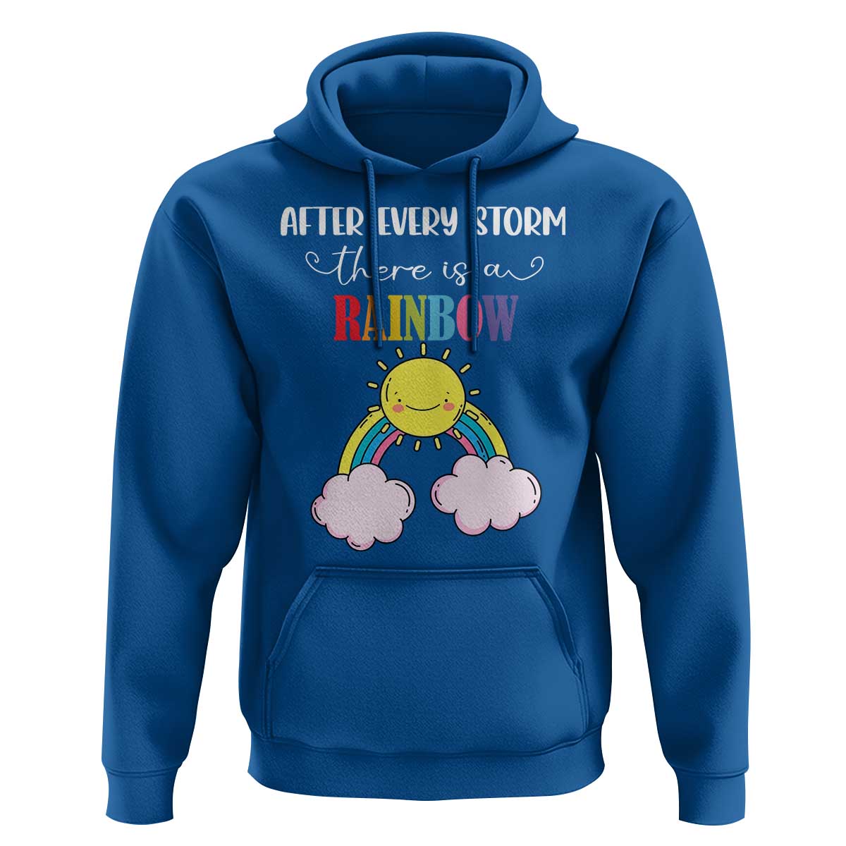 After Every Storm There Is A Rainbow Hoodie Sentimental Pregnancy Announcement