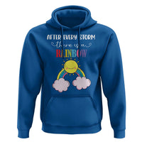 After Every Storm There Is A Rainbow Hoodie Sentimental Pregnancy Announcement