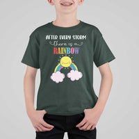 After Every Storm There Is A Rainbow T Shirt For Kid Sentimental Pregnancy Announcement