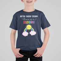 After Every Storm There Is A Rainbow T Shirt For Kid Sentimental Pregnancy Announcement