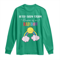 After Every Storm There Is A Rainbow Long Sleeve Shirt Sentimental Pregnancy Announcement
