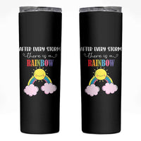 After Every Storm There Is A Rainbow Skinny Tumbler Sentimental Pregnancy Announcement