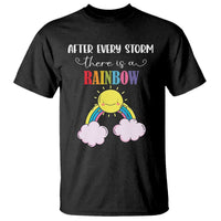 After Every Storm There Is A Rainbow T Shirt Sentimental Pregnancy Announcement