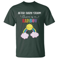 After Every Storm There Is A Rainbow T Shirt Sentimental Pregnancy Announcement