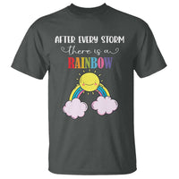 After Every Storm There Is A Rainbow T Shirt Sentimental Pregnancy Announcement
