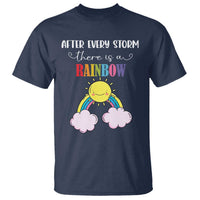 After Every Storm There Is A Rainbow T Shirt Sentimental Pregnancy Announcement