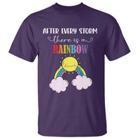 After Every Storm There Is A Rainbow T Shirt Sentimental Pregnancy Announcement