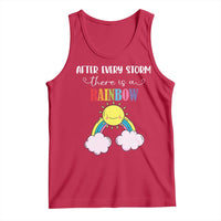 After Every Storm There Is A Rainbow Tank Top Sentimental Pregnancy Announcement