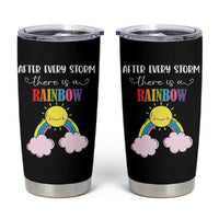 After Every Storm There Is A Rainbow Tumbler Cup Sentimental Pregnancy Announcement