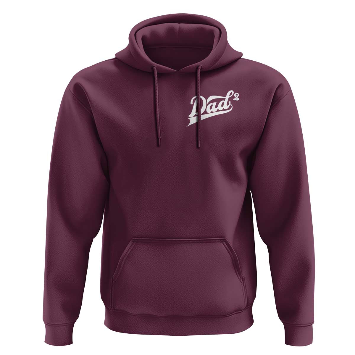 Dad Of Two Hoodie Funny Daddy Squared Promoted for The Second Time