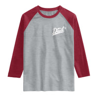 Dad Of Two Raglan Shirt Funny Daddy Squared Promoted for The Second Time