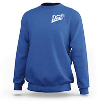 Dad Of Two Sweatshirt Funny Daddy Squared Promoted for The Second Time