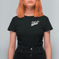 Dad Of Two T Shirt For Women Funny Daddy Squared Promoted for The Second Time