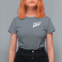 Dad Of Two T Shirt For Women Funny Daddy Squared Promoted for The Second Time