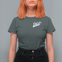 Dad Of Two T Shirt For Women Funny Daddy Squared Promoted for The Second Time