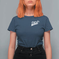 Dad Of Two T Shirt For Women Funny Daddy Squared Promoted for The Second Time