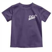 Dad Of Two Toddler T Shirt Funny Daddy Squared Promoted for The Second Time