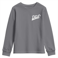 Dad Of Two Youth Sweatshirt Funny Daddy Squared Promoted for The Second Time