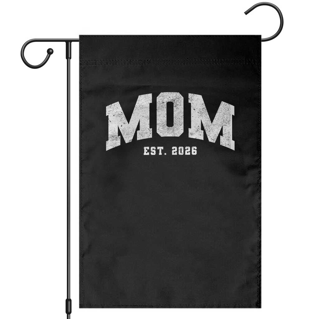 Mom Est 2026 Garden Flag Promoted To Mommy Mother's Day