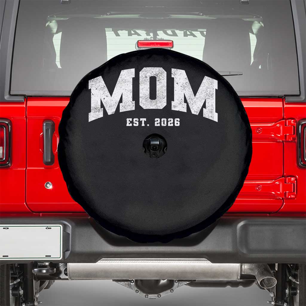 Mom Est 2026 Spare Tire Cover Promoted To Mommy Mother's Day