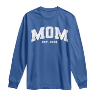 Mom Est 2026 Long Sleeve Shirt Promoted To Mommy Mother's Day