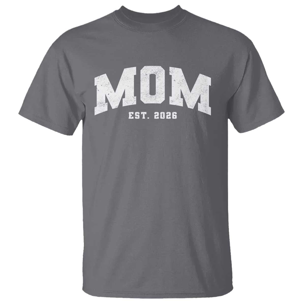 Mom Est 2026 T Shirt Promoted To Mommy Mother's Day