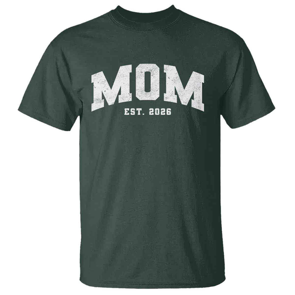 Mom Est 2026 T Shirt Promoted To Mommy Mother's Day