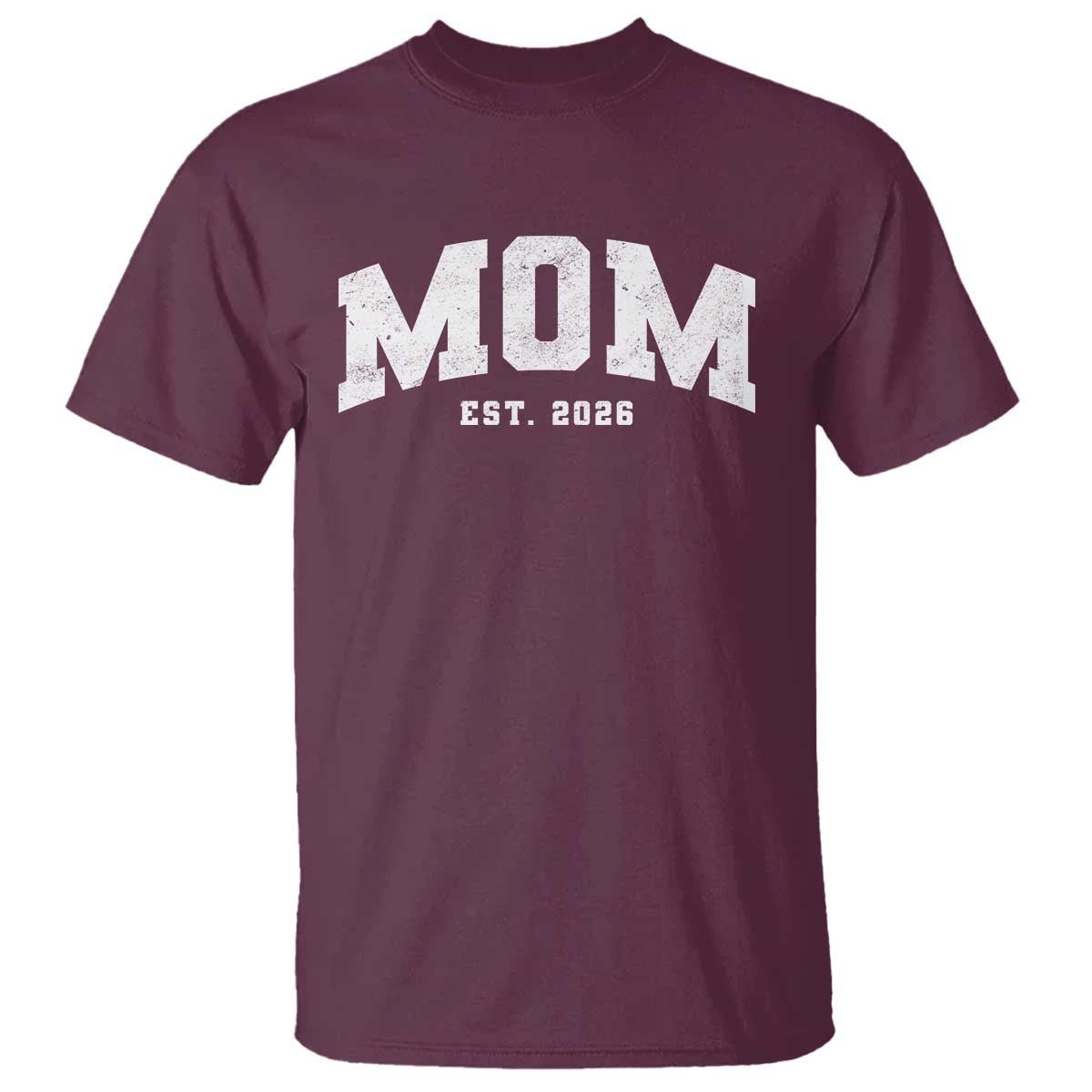Mom Est 2026 T Shirt Promoted To Mommy Mother's Day