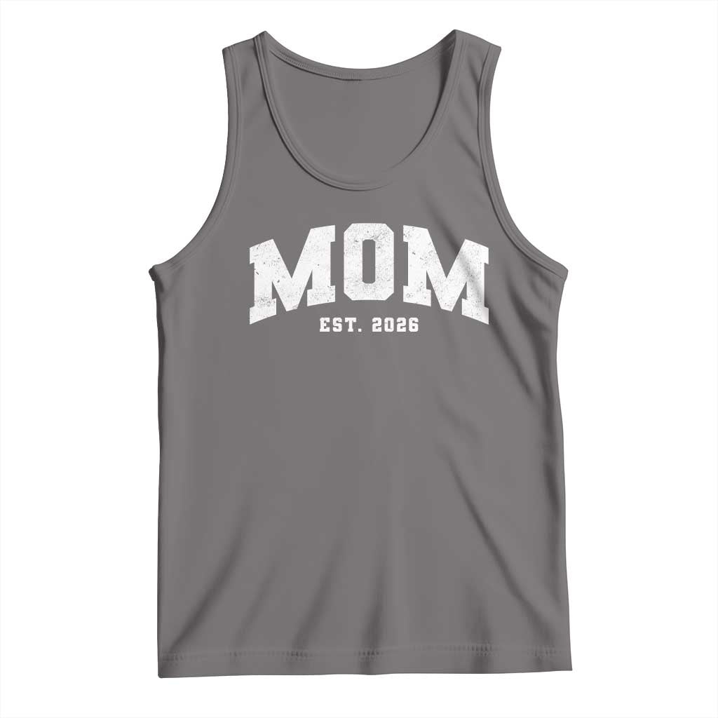 Mom Est 2026 Tank Top Promoted To Mommy Mother's Day