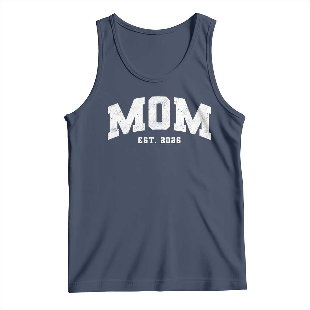 Mom Est 2026 Tank Top Promoted To Mommy Mother's Day