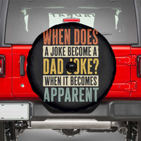 Dad Joke Puns Spare Tire Cover When Does A Joke Become A Dad Joke When It Becomes Apparent