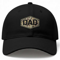 Dad Retro Old Camo Hunting Daddy Fathers Day Baseball Cap Dad Retro Old Camo Hunting Daddy Fathers Day