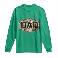 Dad Retro Old Camo Hunting Daddy Fathers Day Long Sleeve Shirt Dad Retro Old Camo Hunting Daddy Fathers Day