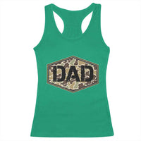 Dad Retro Old Camo Hunting Daddy Fathers Day Racerback Tank Top Dad Retro Old Camo Hunting Daddy Fathers Day